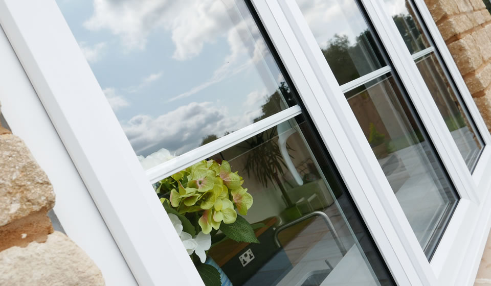 Energy efficient slim line windows
